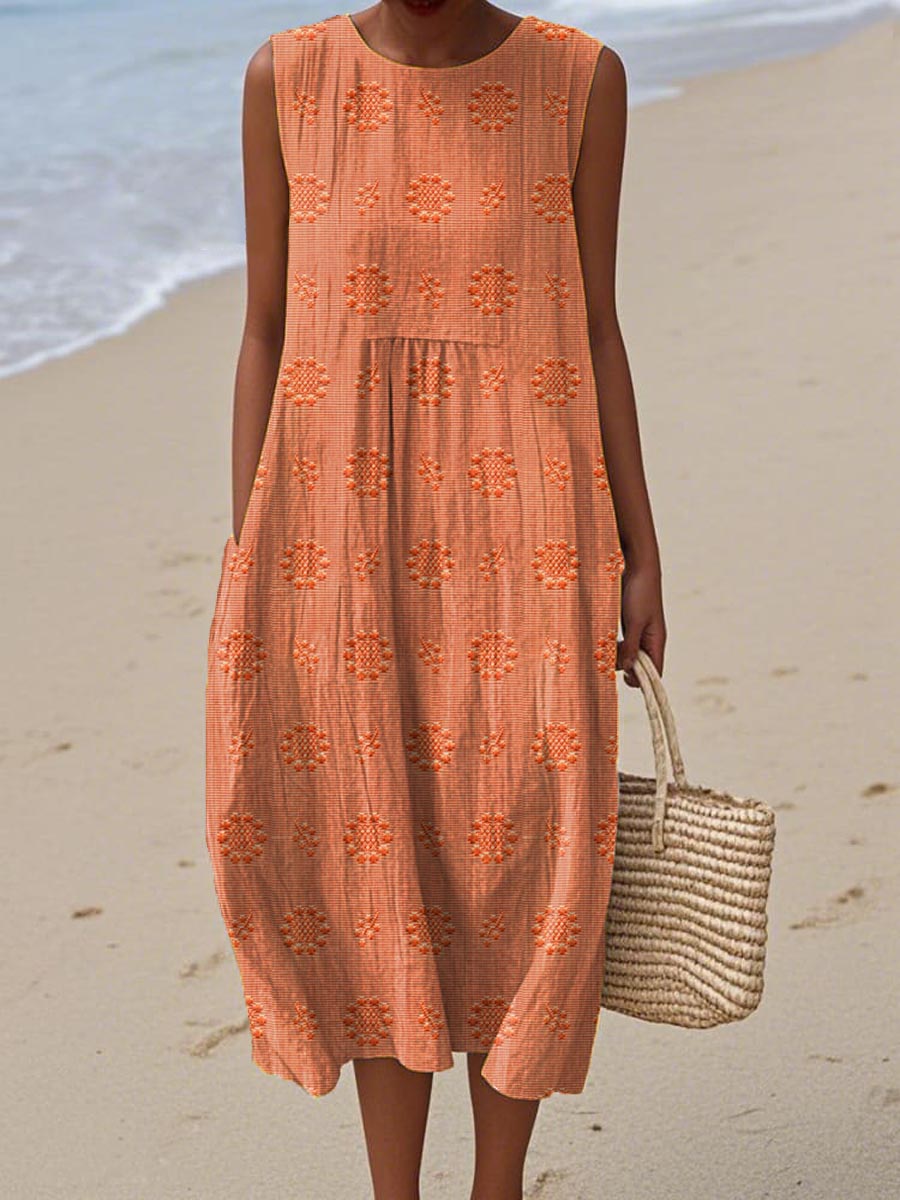 Daisy | AIRY DRESS WITH MINIMALIST CHARM