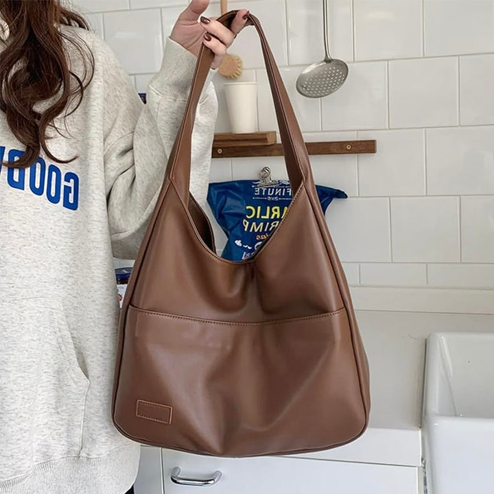 Alexandria – Minimalist Slouch Shoulder Bag
