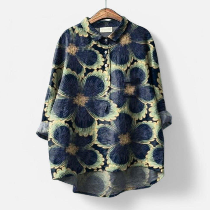 Lucille – Vintage Floral Button Shirt