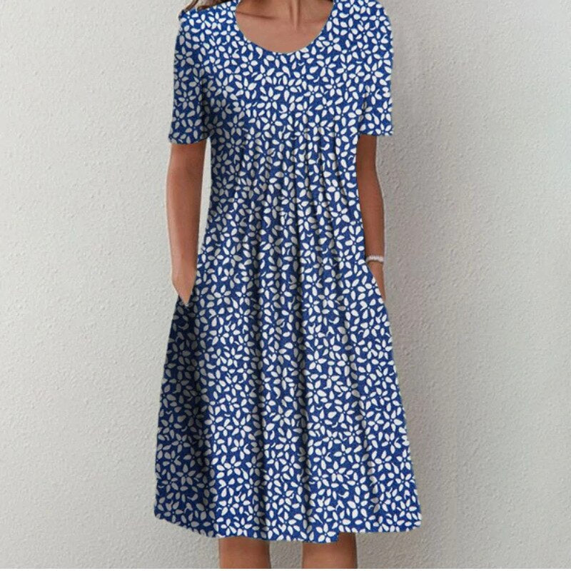 Evie | ELEGANT FLORAL DRESS
