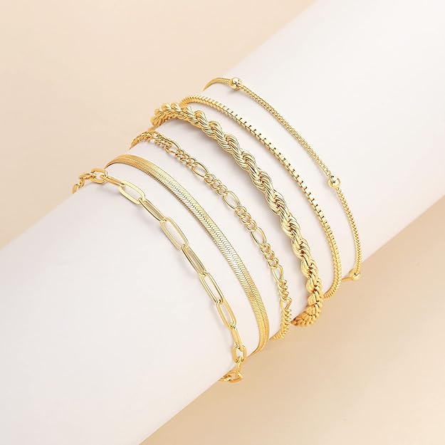 Isabella – Set di bracciali Vernetta | Oro