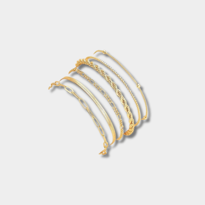Isabella – Set di bracciali Vernetta | Oro