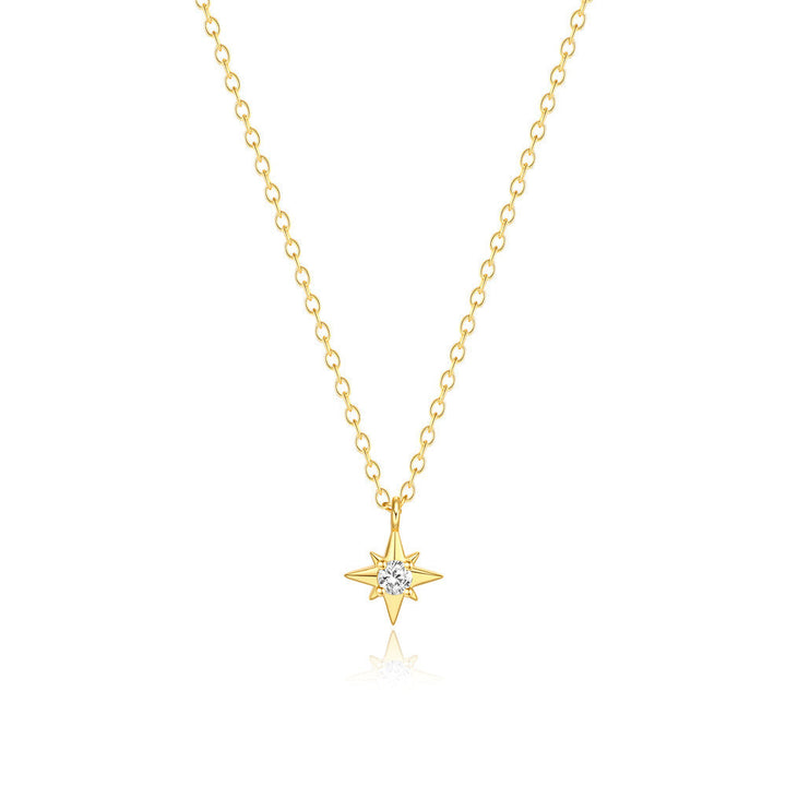 Lina – Catenina fine in argento con medaglione rotondo