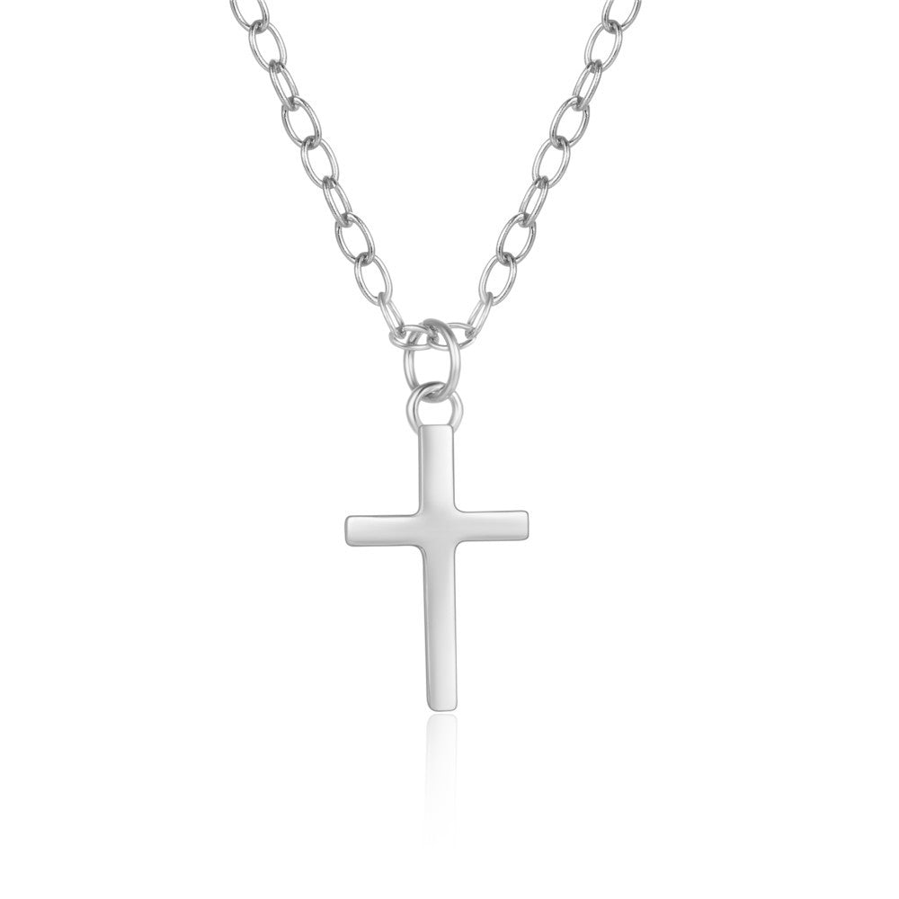 Elina – Collana in argento a doppio strato con pendente