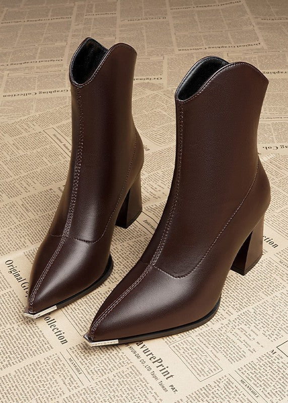 Maya – Pointed Toe Ankle Boots