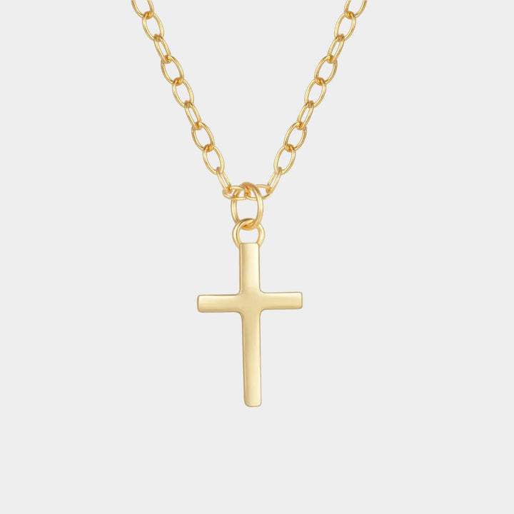 Elina – Collana in argento a doppio strato con pendente