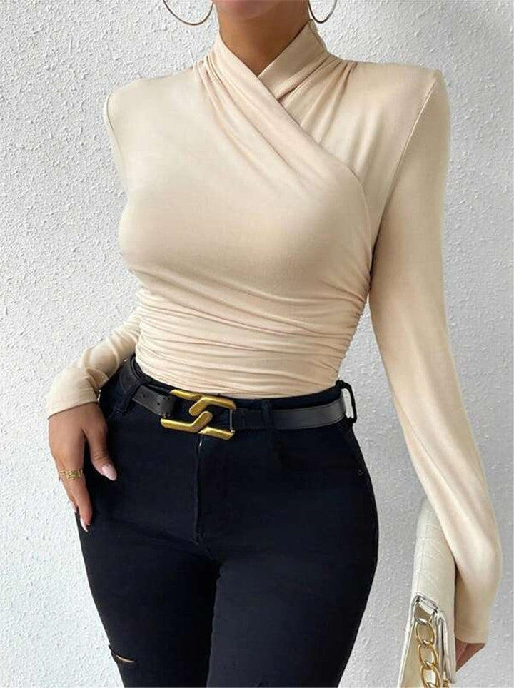 Angela – Elegant Wrap-Style Top