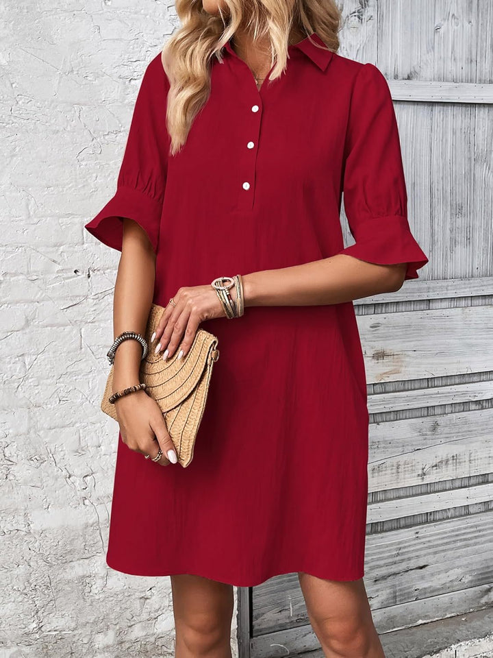 Elsie | Elegant Ruffle Dress