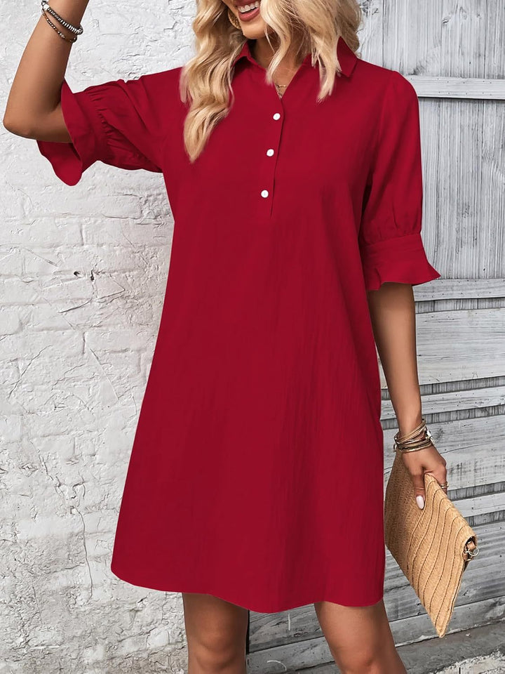 Elsie | Elegant Ruffle Dress