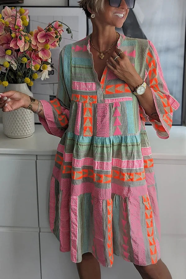 Olivia – Tiered Boho Dress