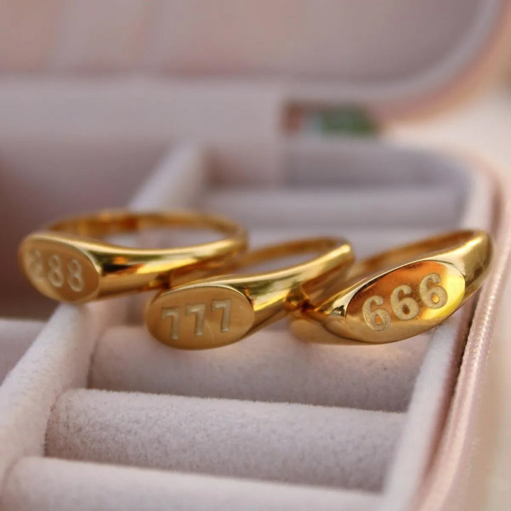 Anello Angelo Numero Angelika