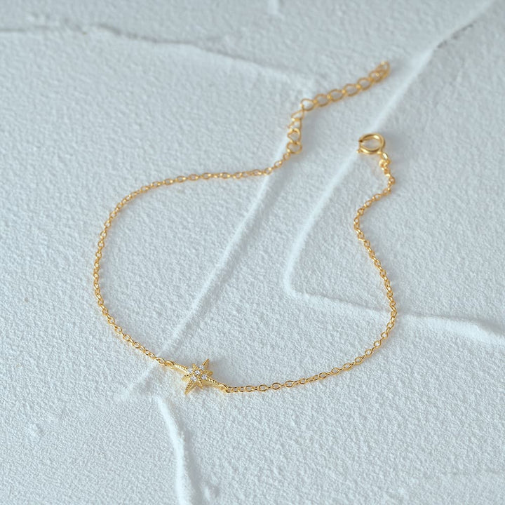 Miriam – Bracciale in argento con catena sottile