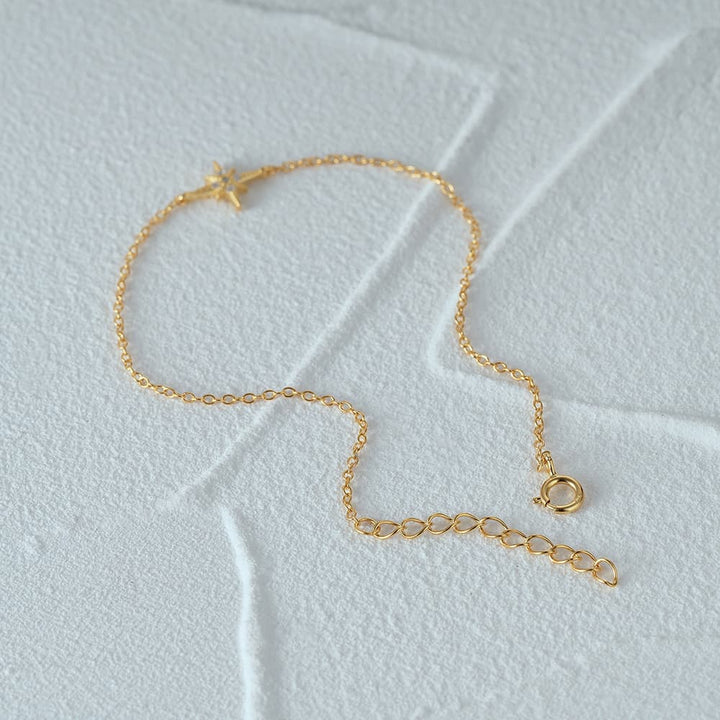 Miriam – Bracciale in argento con catena sottile
