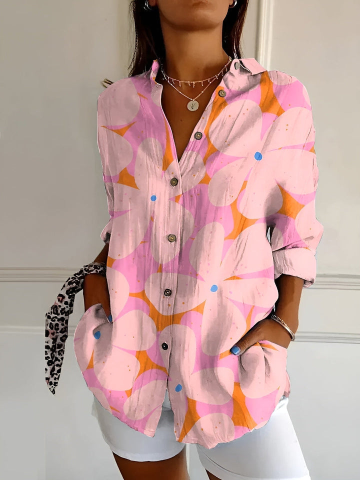 Noa | FLOWING BUTTON-UP BLOUSE