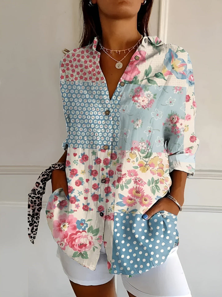 Noa | FLOWING BUTTON-UP BLOUSE