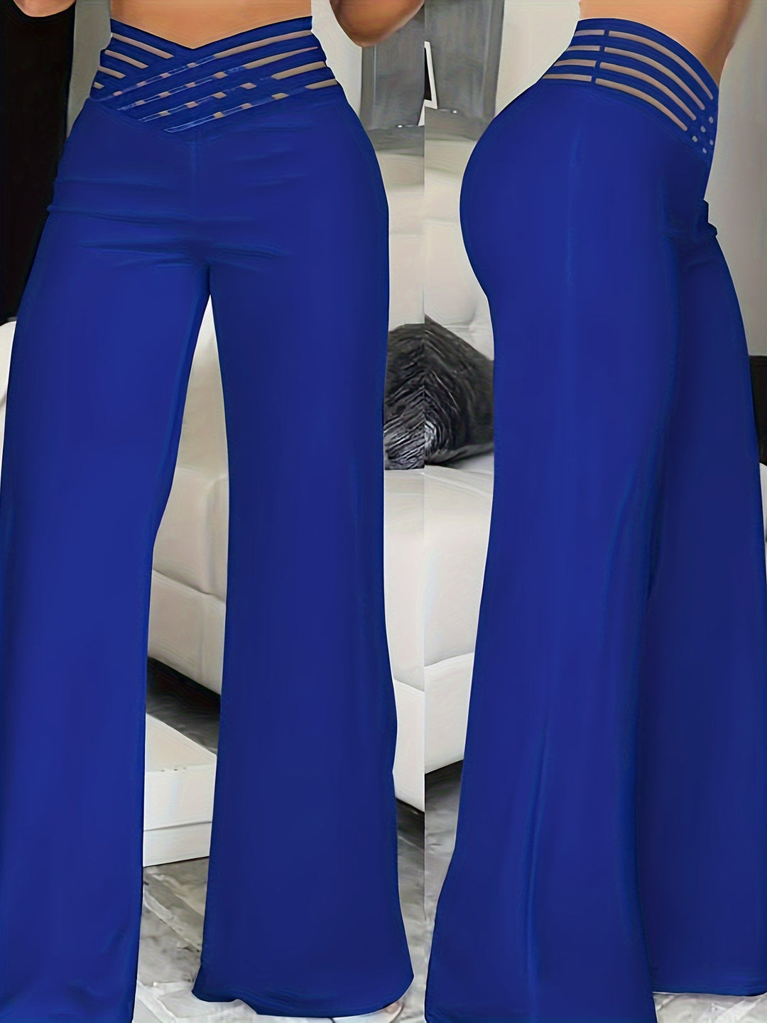 Viora - Breathable High-Waist Pants
