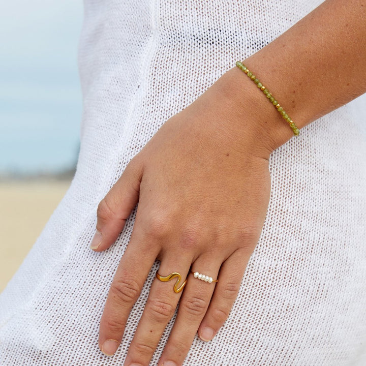 Grace – Anello con perle d’acqua dolce