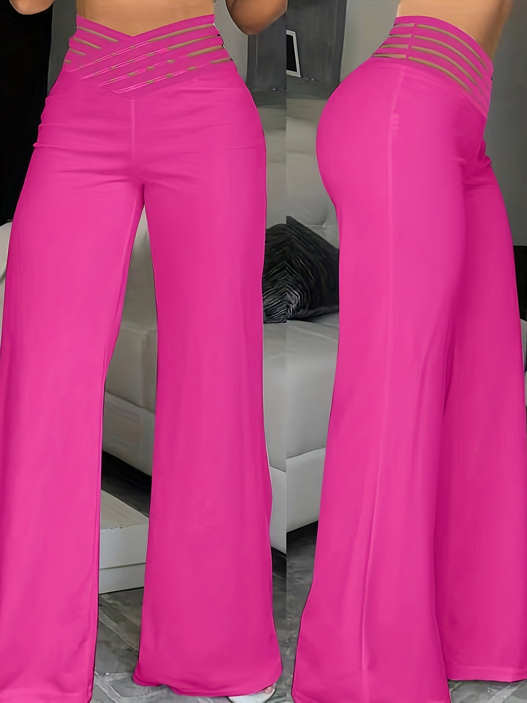 Viora - Breathable High-Waist Pants
