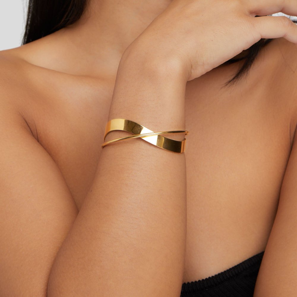 Eve – Bracciale dorato unico
