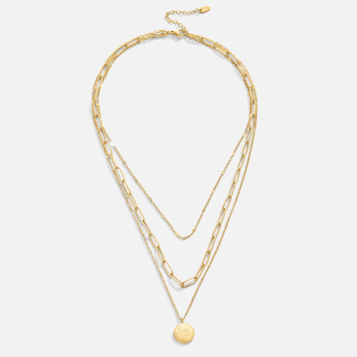 Carolin – Collana multistrato con pendente rotondo
