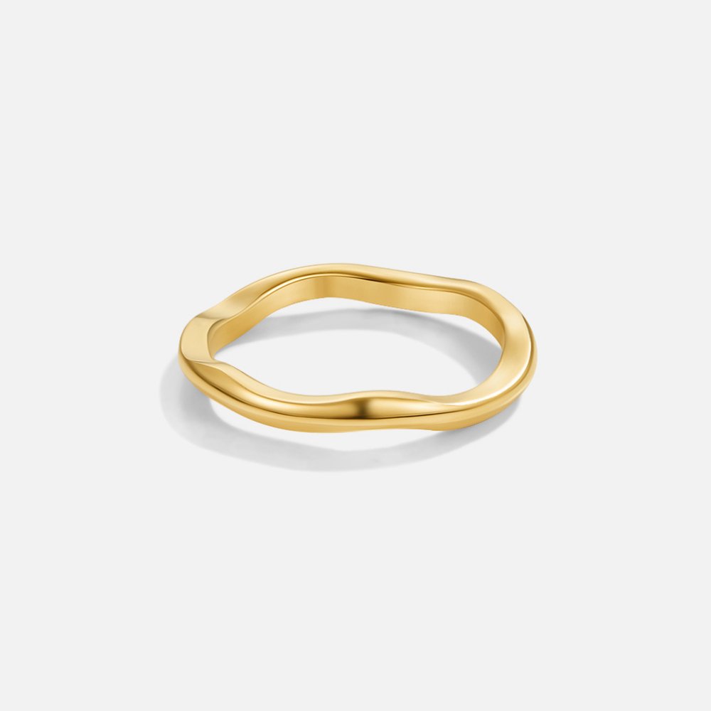 Emilie – Anello di fidanzamento con forma chiara e strutturata